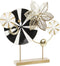 Decoratieve figuren DKD Home Decor Zwart Gouden Metaal Modern (62 x 9 x 61,6 cm)