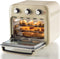 Ariete 4632/03 - Vintage Airfryer & Oven - 16 liter - 1400 Watt - timer - draaispit - roterende mand - beige