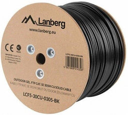 Lanberg LCF5-30CU-0305-BK netwerkkabel Zwart 305 m Cat5e F/UTP (FTP)