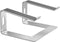 Gembird NBS-D1-01 - Laptopstandaard - Opvouwbaar met hoogteverstelling - Zilver