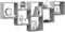 vidaXL - Wandschap - 159x18x66 - cm - bewerkt - hout - grijs - sonoma - eikenkleurig