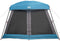vidaXL - Gezinstent - 6-persoons - waterdicht - blauw