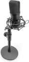 Digitus DA-20300 - USB Spraakmicrofoon - Plug & Play met shockmount en statief