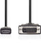 Nedis CCGP34800BK20 - HDMI naar DVI-D Kabel - 2.0 m - Zwart