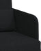 vidaXL - Vloersofa - Bed - 2-in-1 - Zwart - 65x80x83 - cm - Stof