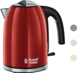 Russell Hobbs Colours Plus+ 20412-70 - Waterkoker 1.7L - 2400W - Rood