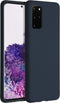 Accezz Samsung Galaxy S20 Plus - Liquid Silicone Backcover - Schokabsorberend - Donkerblauw