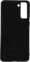 Mobiparts Galaxy S21 Plus - Silicone Cover - Soft-touch - Zwart