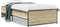 vidaXL - Bedframe - bewerkt - hout - en - metaal - sonoma - eikenkleurig - 90x200 - cm