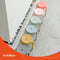Alterego Pompa - Lage Stapelbare Kruk - Rood Plastic - 35x35.5x45cm