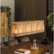 Hanglamp 5L launch rechthoekig - Massief mango naturel