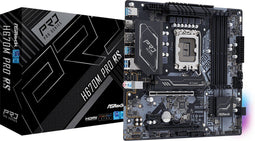 ASRock H670M Pro RS - Micro-ATX Moederbord - Intel H670 Chipset - 128 GB Geheugenondersteuning