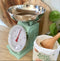 Plint Retro Keukenweegschaal Leaf Groen Mint Retro-Look Vintage