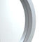 vidaXL - Wandspiegel - met - band - Ø - 45 - cm - zilverkleurig