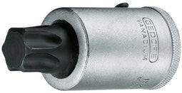 Gedore 6276310 - Binnen-zesrond (TX) Schroevendraaierdop T 100 - 3/4" (20 mm) - Verchroomd