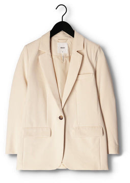 Object Objsigrid - L/s Blazer - Regular Fit - Zand - Maat 42