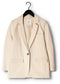 Object Objsigrid - L/s Blazer - Regular Fit - Zand - Maat 42