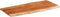 vidaXL - Tafelblad - rechthoekig - natuurlijke - rand - 140x60x3,8 - cm - acaciahout