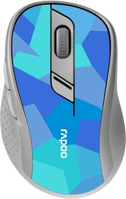 Rapoo M500 - Draadloze muis - MultiMode 1600 DPI - Blauw