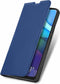 iMoshion Hoesje Geschikt voor Motorola Moto G9 Power Hoesje Met Pasjeshouder - iMoshion Slim Folio Bookcase - Donkerblauw