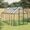 vidaXL - Tuinkas - met - basisframe - 334x169x195 - cm - aluminium - groen