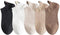 Smiling Socks® Antislip Sokken - Leuke sokken - 10-Pack - Unisex - Maat 35-43 - Huissokken - Katoen - Basic Kleuren - Cadeau voor hem