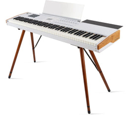 Arturia KeyLab 88 MK3 - MIDI Controller - 88 toetsen - Wit met houten poten