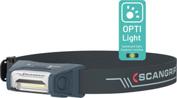 Scangrip I-View - Hoofdlamp - 400lm - USB-C oplaadbaar - IP65 - IK07