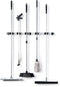 Toolflex Bezemhouder - Tuingereedschap Ophangsysteem - Aluminium rail 94 cm - 5 houders - Zwart