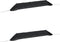 vidaXL - Kweektunnels - 2 - st - staal - en - polyetheen - zwart