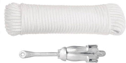 vidaXL Anker - Inklapbaar - 1,5 kg - 4 klauwen - Zilverkleurig