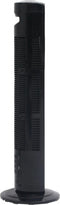 vidaXL Torenventilator met afstandsbediening en timer ø24x80 cm zwart