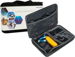 Salora ACTION CAM PACK - Camera-set - Accessoire pakket met luxe case - Multi kleuren (1 pack)