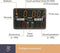 Perel Digitaal scorebord, multisport, met multifunctionele sporttimer, gebruik binnen en buiten, tafelmodel, vrijstaand gebruik of op houder, 40.5 x 62 cm