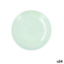 Luminarc Apy Paradise - Dessertbord - Stapelbaar Geschikt voor afwasmachine en magnetron - Groen Ø 18 cm (24 stuks)