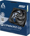 Arctic P12 PWM PST CO - PC-ventilator - 120 mm - 1800 rpm - Zwart
