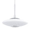 EGLO Melina - Hanglamp - 1 Lichts - Ø210mm - Chroom - Wit