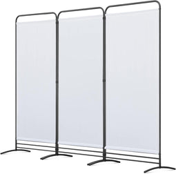 Angel Living Kamerscherm - 3 Panelen - 243 x 180 cm - Inklapbaar - Wit