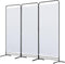 Angel Living Kamerscherm - 3 Panelen - 243 x 180 cm - Inklapbaar - Wit