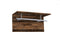 FMD Wandkapstok 72x29,3x34,5 cm oude stijl bruin