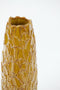 Light & Living Vaas Toine - Geel - Ø15cm - Modern - Sinterklaas cadeau - Sinterklaas cadeautjes - Cadeau vrouw - Cadeau man - Cadeau voor haar - Cadeau voor hem - Sint cadeau - Sint kado - Kado man - Kado vrouw