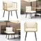 vidaXL - Tuinstoel - PE-rattan - naturel