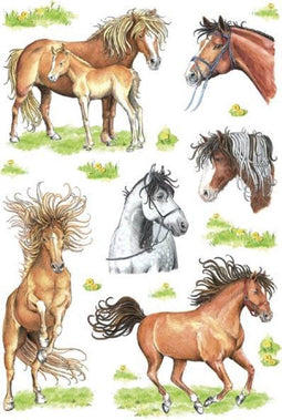 Huismerk Herma 3307 Etiket Getekende Paarden