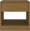 vidaXL - Nachtkastjes - 2 - st - 40x31x40 - cm - massief - grenenhout - honingbruin