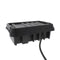 Q-Link Kabeldoos - IP55 Waterdicht - Camping - Lege Verbindingsdoos - 11 x 28 x 15 cm - Zwart