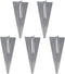 vidaXL - Gaashek - met - palen - 25x1 - m - gegalvaniseerd - staal