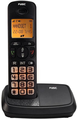 Fysic FX-5500 - DECT-telefoon - Grote verlichte toetsen - Zwart