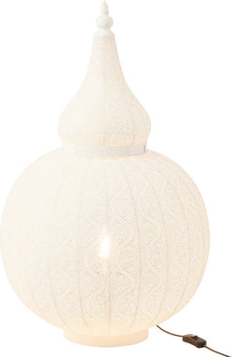 J-Line lamp Aladin - metaal - wit - large