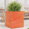 vidaXL - Plantenbak - 40x40x46 - cm - massief - grenenhout - wasbruin