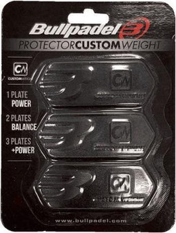Bullpadel Costum Weight 3 * 3 gram voor uw Padel racket